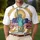 USA 250th Birthday Semiquincentennial Emblem: Teal Liberty, Gold Laurel, Waving Flags, 1776-2026 Men's Polo Shirt (Lightweight) - 4