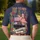 America 250th Anniversary Cross Flag Soldiers 1776 One Nation Under God Scroll Hibiscus Men's Polo Shirt (Lightweight) - 5