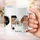 Personalized Best Mom Ever Photo Mug, Custom MOM Photo Collage Coffee Cup,  Mother's Day Gift with Pictures, Heart Shape Mommy Mug - 5