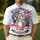 USA 250th Anniversary 1776-2026: Patriotic Dog Eagle Lady Liberty Flag Emblem Men's Polo Shirt (Lightweight) - 4