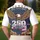 America 250th Anniversary Eagle Flag 1776-2026 Golden Wings Laurel Wreath Men's Polo Shirt (Lightweight) - 5