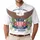USA 250th Birthday Eagle Shield, Olive Branch Arrows, Tropical Palm Hibiscus 1776-2026 Men's Polo Shirt (Lightweight) - 1
