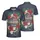 USA 250th Anniversary Polo Flag '1776-2026' Hibiscus Plumeria Tribute Men's Polo Shirt (Lightweight) - 3