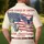 America's 250th Anniversary Distressed Flag Eagle Liberty 1776-2026 Stars Men's Polo Shirt (Lightweight) - 5
