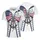 USA 250th Birthday Est. 1776 Polo Flag Bow Naval Anchor Design Men's Polo Shirt (Lightweight) - 3