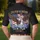 America 250th Patriotic Bald Eagle Lady Liberty American Flag 1776-2026 We the People Men's Polo Shirt (Lightweight) - 14