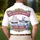 America 250th Liberty Celebration: Historic Ship & Navy Carrier - Patriotic Vintage Frame Men's Polo Shirt (Lightweight) - 5