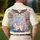 America's 250th Anniversary Patriotic Polo George Washington Eagle Collage Men's Polo Shirt (Lightweight) - 5