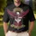 Patriot USA 250th Eagle Flag Cross Freedom 1776 2026 One Nation Under God Black Men's Polo Shirt (Lightweight) - 4