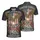 America's 250th Anniversary Eagle Anvil 1776-2026 Flag Palm Hibiscus Design Men's Polo Shirt (Lightweight) - 3
