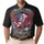 America 250th Birthday Eagle Liberty Distressed Flag Polo Patriot Men's Polo Shirt (Lightweight) - 1