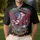 America 250th Birthday Eagle Liberty Distressed Flag Polo Patriot Men's Polo Shirt (Lightweight) - 4