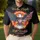 America 250th Anniversary Bald Eagle Flag Emblem We The People 1776-2026 Patriotic Men's Polo Shirt (Lightweight) - 4