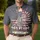 America's 250th Anniversary: Patriotic Liberty Torch Hand Emblem, Est. 1776-2026 Men's Polo Shirt (Lightweight) - 4