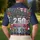 America's 250th Anniversary 1776-2026 Dual Soldier Flag Hibiscus Gold Laurel Men's Polo Shirt (Lightweight) - 5