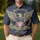 USA 250th Anniversary Eagle Shield 1776-2026 Laurel Wreath Emblem Men's Polo Shirt (Lightweight) - 4