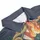America 250th Birthday Liberty Torch Hand Flag Gold Scroll Tropical Frame 1776 Men's Polo Shirt (Lightweight) - 6