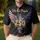 America 250th Anniversary Patriotic Statue of Liberty 'We The People' Flag Wings Emblem Men's Polo Shirt (Lightweight) - 4