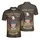 USA 250th Birthday Eagle Shield 1776-2026 Distressed Gold Tropical Patriotic Men's Polo Shirt (Lightweight) - 3