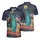 USA 250th Birthday: Liberty, Flag, Eagle Tropical Illustration - White House, Rushmore, 1776-2026 Men's Polo Shirt (Lightweight) - 3