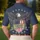 USA 250th Anniversary Eagle Shield Outstretched Wings Flag Motif 1776 Stars Banner Men's Polo Shirt (Lightweight) - 5