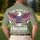 America 250th Bald Eagle Freedom: Polo Stars Stripes 1776 2026 Olive Green Design Men's Polo Shirt (Lightweight) - 5