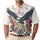 America's 250th: 1776 Patriotic Eagle Fireworks Hibiscus USA 250 Men's Polo Shirt (Lightweight) - 1