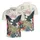 America's 250th: 1776 Patriotic Eagle Fireworks Hibiscus USA 250 Men's Polo Shirt (Lightweight) - 3