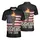 America 250th Birthday Distressed Flag Torch of Liberty 1776-2026 Commemoration Men's Polo Shirt (Lightweight) - 3