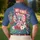 America 250th Anniversary Liberty 1776 No Kings Patriotic Tropical Colonial Blue Gold Men's Polo Shirt (Lightweight) - 5