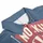 America 250th Anniversary Liberty 1776 No Kings Patriotic Tropical Colonial Blue Gold Men's Polo Shirt (Lightweight) - 6