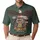 America 250th Bald Eagle We The People Liberty Bell 1776-2026 Polo Patriotic Design Men's Polo Shirt (Lightweight) - 1
