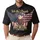 America 250th Eagle Flag Tricorne Hat 'We the People' 1776-2026 Design Men's Polo Shirt (Lightweight) - 1
