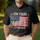 America 250th Anniversary Patriotic Flag Distressed Tropical Vintage 1776-2026 Men's Polo Shirt (Lightweight) - 4