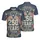 America 250th Anniversary Patriotic Waving Flags 1776-2026 Laurel Scroll Deep Navy Men's Polo Shirt (Lightweight) - 3