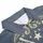 America 250th Anniversary Patriotic Waving Flags 1776-2026 Laurel Scroll Deep Navy Men's Polo Shirt (Lightweight) - 6