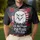 America 250th: We the People 1776 Distressed Eagle Flag Tropical Hibiscus Plumeria Men's Polo Shirt (Lightweight) - 4