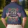 USA 250th Birthday Patriotic Polo Flags Laurel Wreath Hibiscus 1776-2026 Men's Polo Shirt (Lightweight) - 5