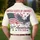 America 250th Anniversary Distressed Flag Eagle 1776-2026 Patriotic Tropical Illustration Men's Polo Shirt (Lightweight) - 5