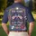 America 250th Anniversary Patriotic Vintage Emblem 'We the People' 1776-2026 Eagle Flags Tropical Men's Polo Shirt (Lightweight) - 5