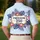 America 250th Freedom Tropical Polo Patriotic Hibiscus Commemorative Banner Men's Polo Shirt (Lightweight) - 5