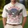 America 250th Birthday Patriotic Bald Eagle Flag Emblem, Est. 1776 Tribute Men's Polo Shirt (Lightweight) - 4