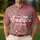 America 250th Anniversary Crimson Red Design: Polo Script, Bow, Gold Scrollwork Men's Polo Shirt (Lightweight) - 4
