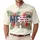 America 250th Anniversary Stars Stripes Leopard Bow Hibiscus Palm Gold Scroll 1776-2026 Men's Polo Shirt (Lightweight) - 1