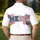 Patriotic America 250th Collegiate Wordmark Star Stripe Hibiscus Palm Men's Polo Shirt (Lightweight) - 5