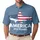 USA 250th Anniversary: Patriotic Polo Shark Flag, AMERICA 250 YEARS Men's Polo Shirt (Lightweight) - 1
