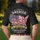 America 250th Anniversary United States Flag Map 1776-2026 Gold Scrollwork Men's Polo Shirt (Lightweight) - 5
