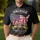 America 250th Anniversary United States Flag Map 1776-2026 Gold Scrollwork Men's Polo Shirt (Lightweight) - 4