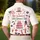 America 250th Birthday Flag Heart Cake Tropical Icons July 1776 Commemorative Men's Polo Shirt (Lightweight) - 5