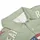 USA 250th Anniversary Flag: Tropical Hibiscus Americana Scrollwork 1776 Freedom Men's Polo Shirt (Lightweight) - 6